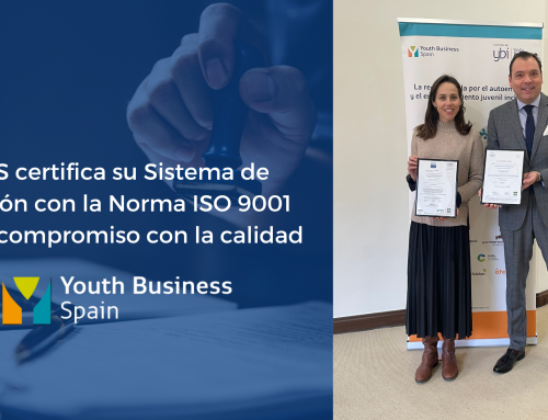 La Fundación Youth Business Spain certifica su Sistema de Gestión con la Norma ISO 9001 en su compromiso con la calidad y la mejora continua