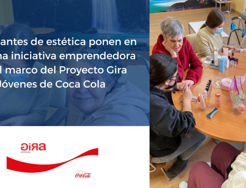 Jóvenes estudiantes de estética ponen en marcha iniciativa emprendedora en el marco del Proyecto Gira Jóvenes de Coca Cola con Youth Business Spain como entidad colaboradora.