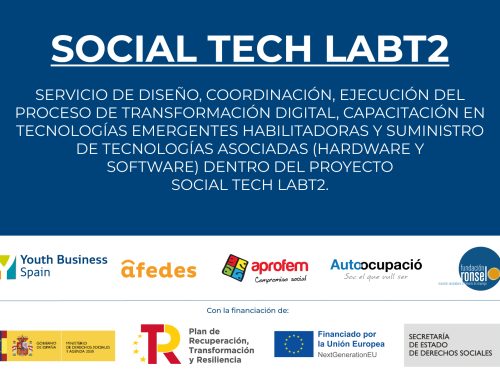 Proyecto Social Tech Labt2 – Diseño, coordinación y ejecución del proceso de transformación digital